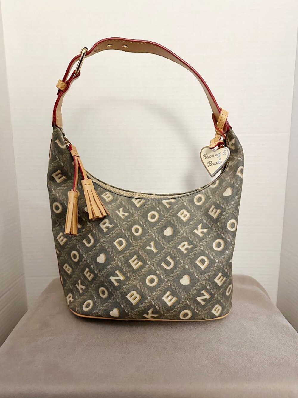 Buckeye & Blanched Almond Dooney Bucket Bag